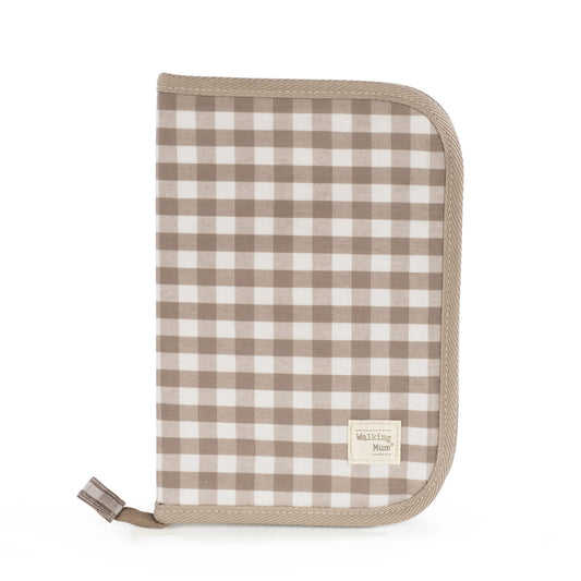 Walking Mum "I Love Vichy" beige document folder
