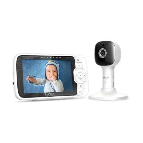 Hubble Connected Nursery Pal Cloud beebimonitor WiFi-kaamera ja 5-tollise ekraaniga