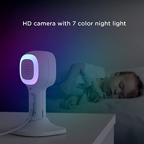 Hubble Connected Nursery Pal Cloud beebimonitor WiFi-kaamera ja 5-tollise ekraaniga