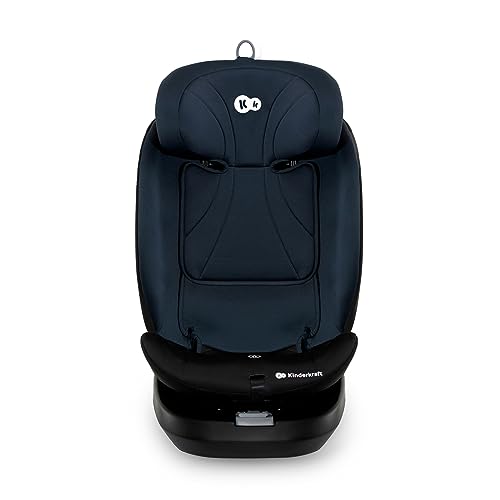 Kinderkraft I-Grow i-Size pöörlev turvatool 0–12 a (40–150 cm / 0–36 kg), must/tumesinine