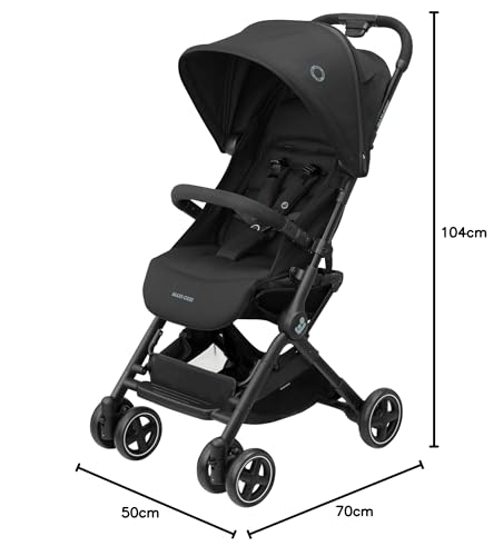 Maxi-Cosi Lara² ultrakerge kokkupandav jalutuskäru, must
