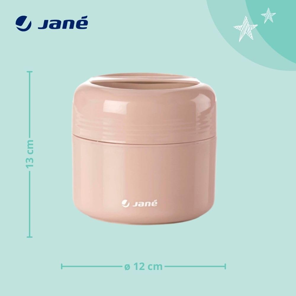 Jané toidutermos 550 ml – hoiab sooja/külma kuni 4 tundi, roosa