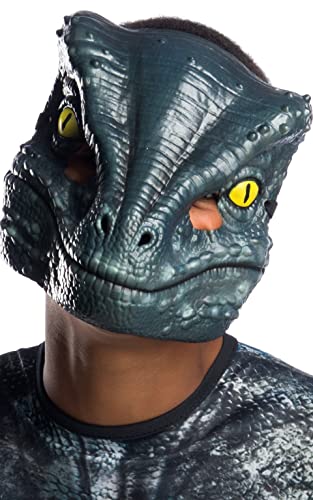 Rubie’s official Jurassic World Velociraptor “Blue” costume for kids, 9-12 years