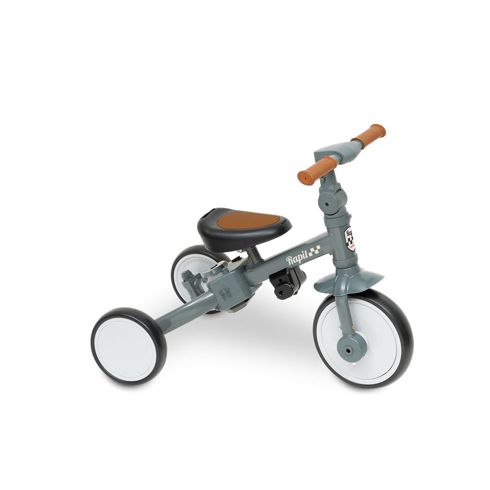 Interbaby 5-in-1 evolutionary tricycle, bluish gray