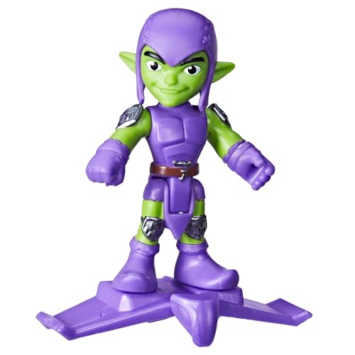 Marvel Spidey & Sõbrad – Green Goblin 7,6 cm tegevusfiguur koos liugur-aksessuaariga