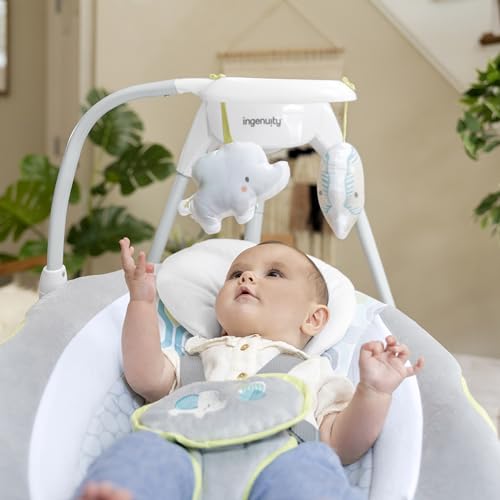 Ingenuity SimpleComfort elektriline beebikiik, 6-kiiruseline, muusika ja vibratsioon, Everston