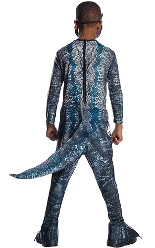 Rubie’s official Jurassic World Velociraptor “Blue” costume for kids, 9-12 years