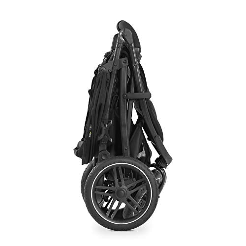 Hauck Rapid 3R kolmerattaline jalutuskäru, must, kuni 25 kg