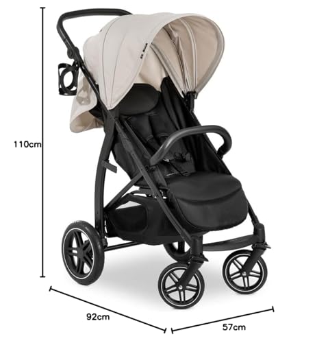 Hauck Rapid 4D kergkäru, classic beige, kuni 25 kg