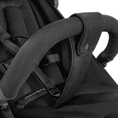 Hauck Rapid 3R kolmerattaline jalutuskäru, must, kuni 25 kg