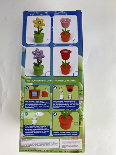 Vicalo päevalillekujuline mullimasin tulede ja muusikaga, kollane
