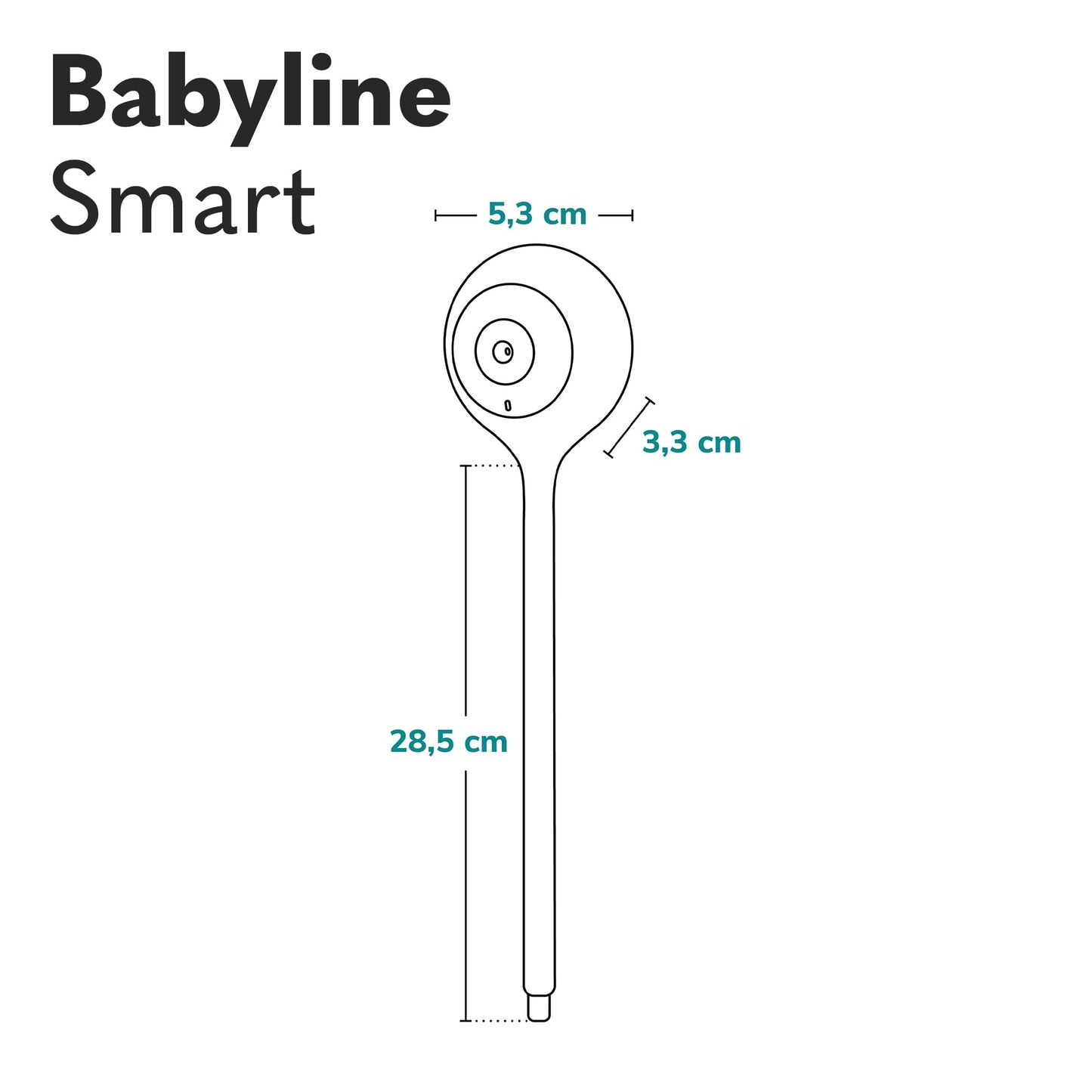 Lionelo Babyline Smart Wi-Fi beebimonitor kaamera öörežiimiga