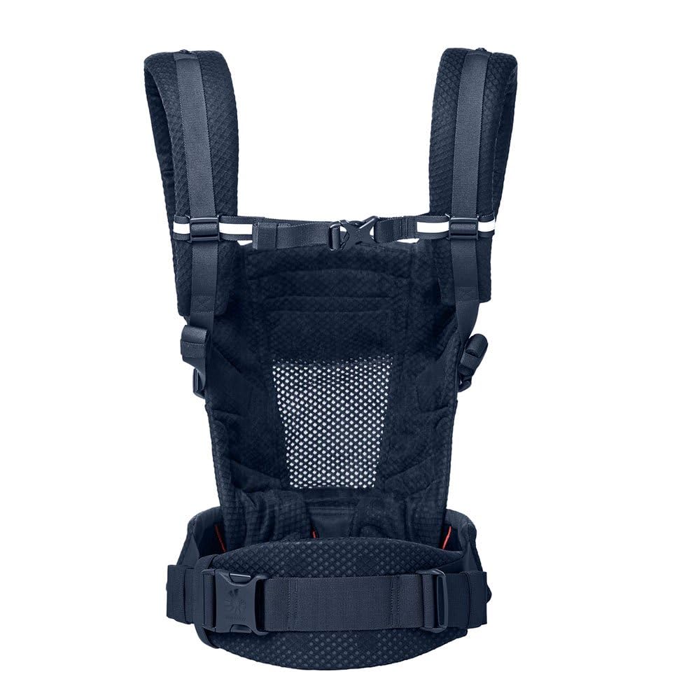 Ergobaby Adapt SoftFlex Mesh beebikandekott, 0–4 a, 3 asendit, tumesinine