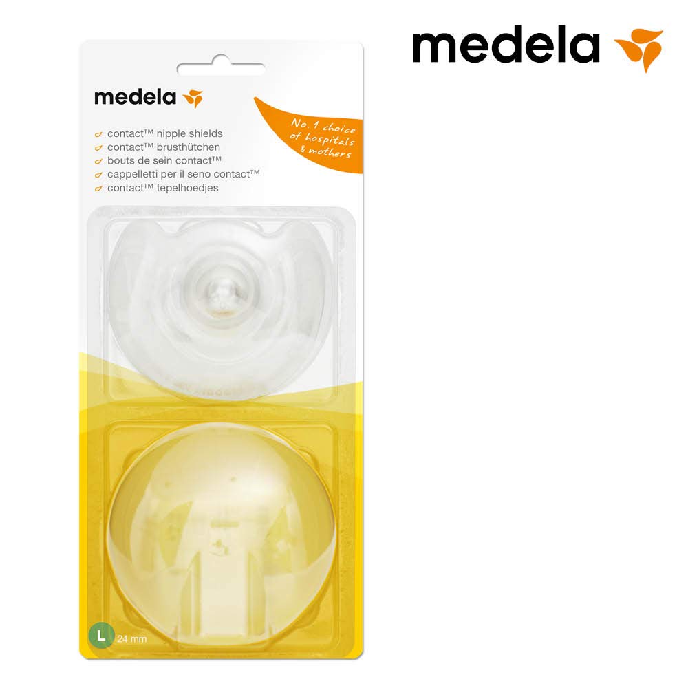 Medela Contact rinnakaitsmed, 2 tk, suurus L