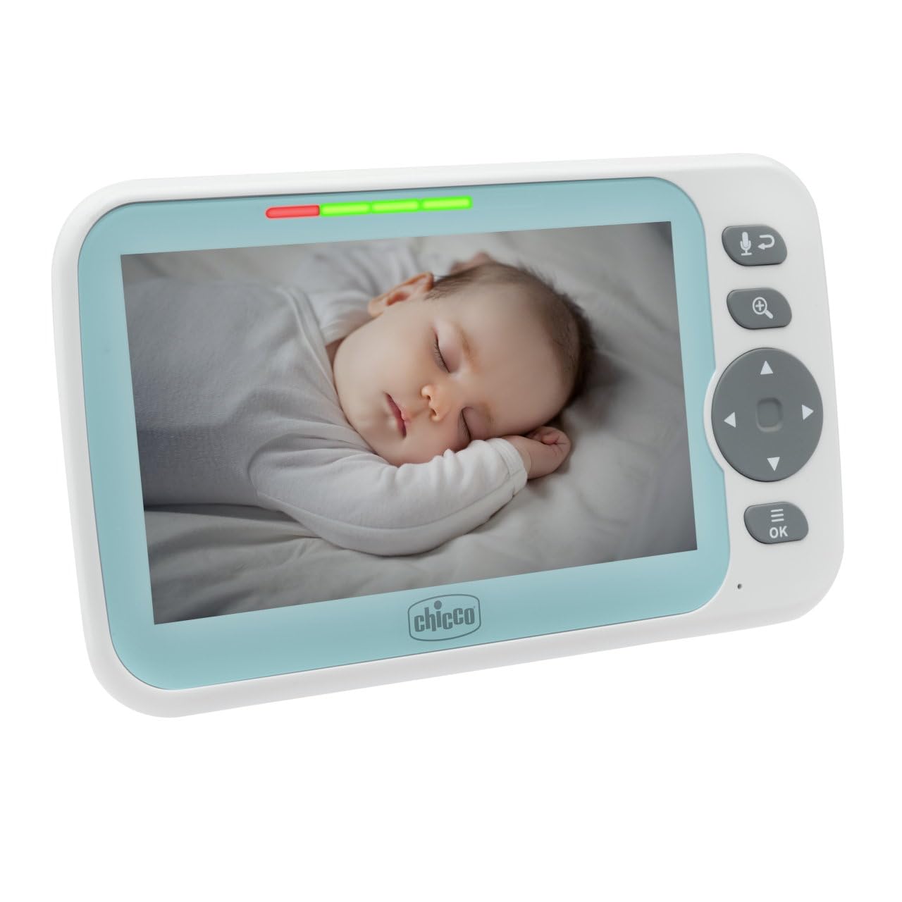 Chicco Evolution videobeebimonitor 5" ekraani, pööratava kaamera ja öönägemisega