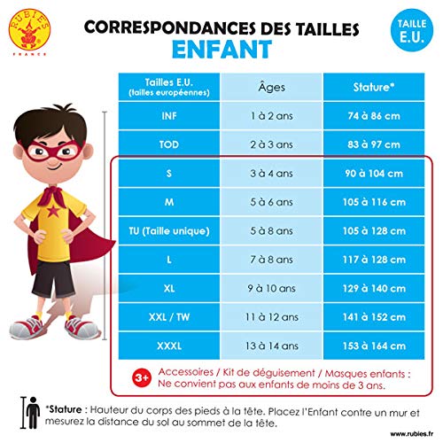 Rubie’s official Sonic costume for children, 2–3 years