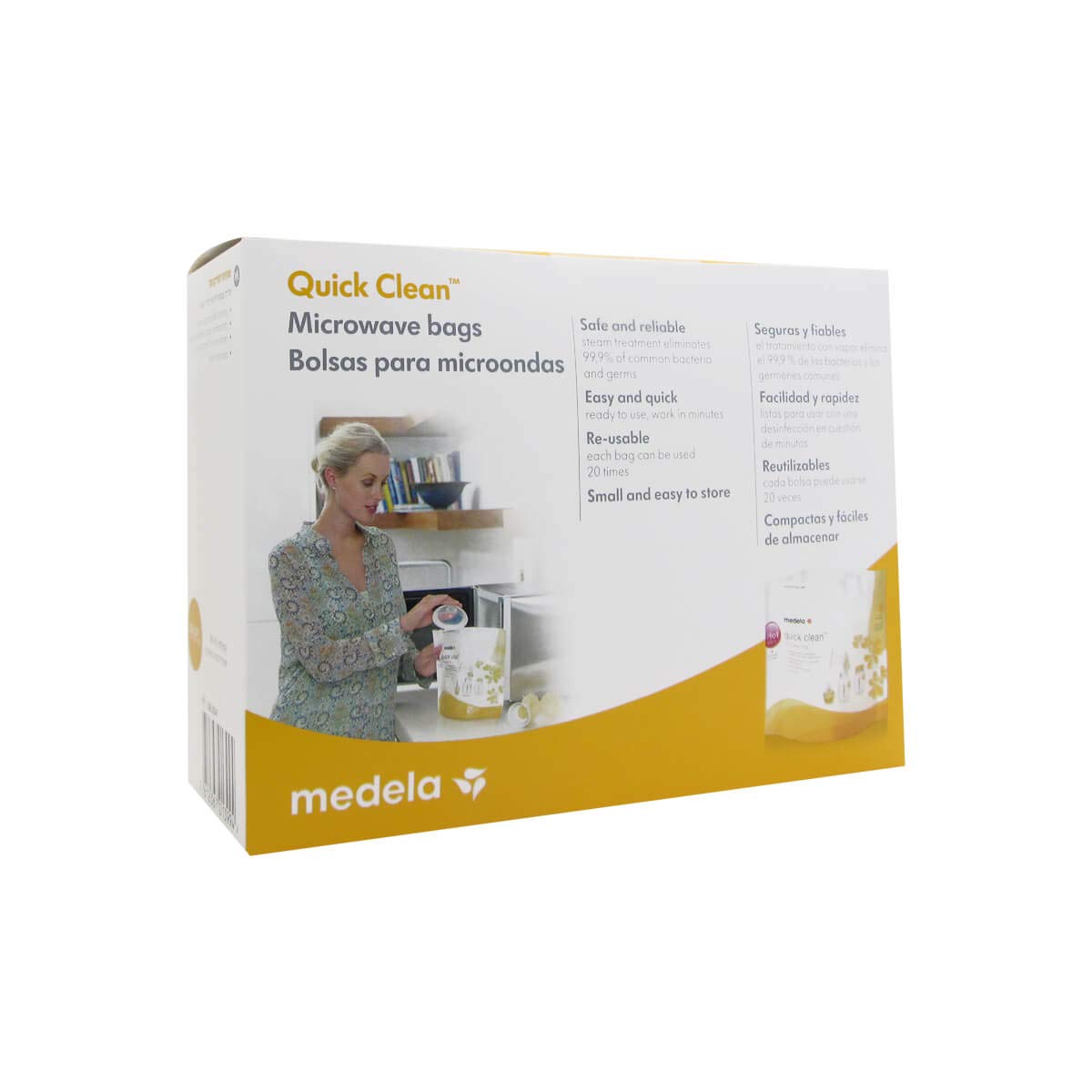 Medela mikrolaineahju puhastuskotid Quick Clean, 5 tk