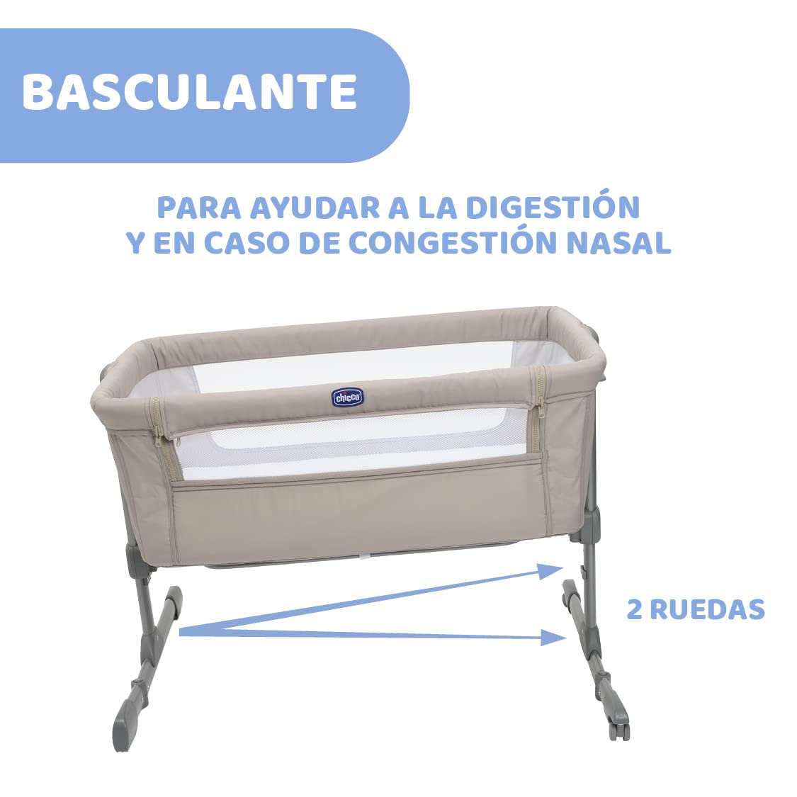 Chicco Next2Me Essential vooditasku, 0–6 kuud
