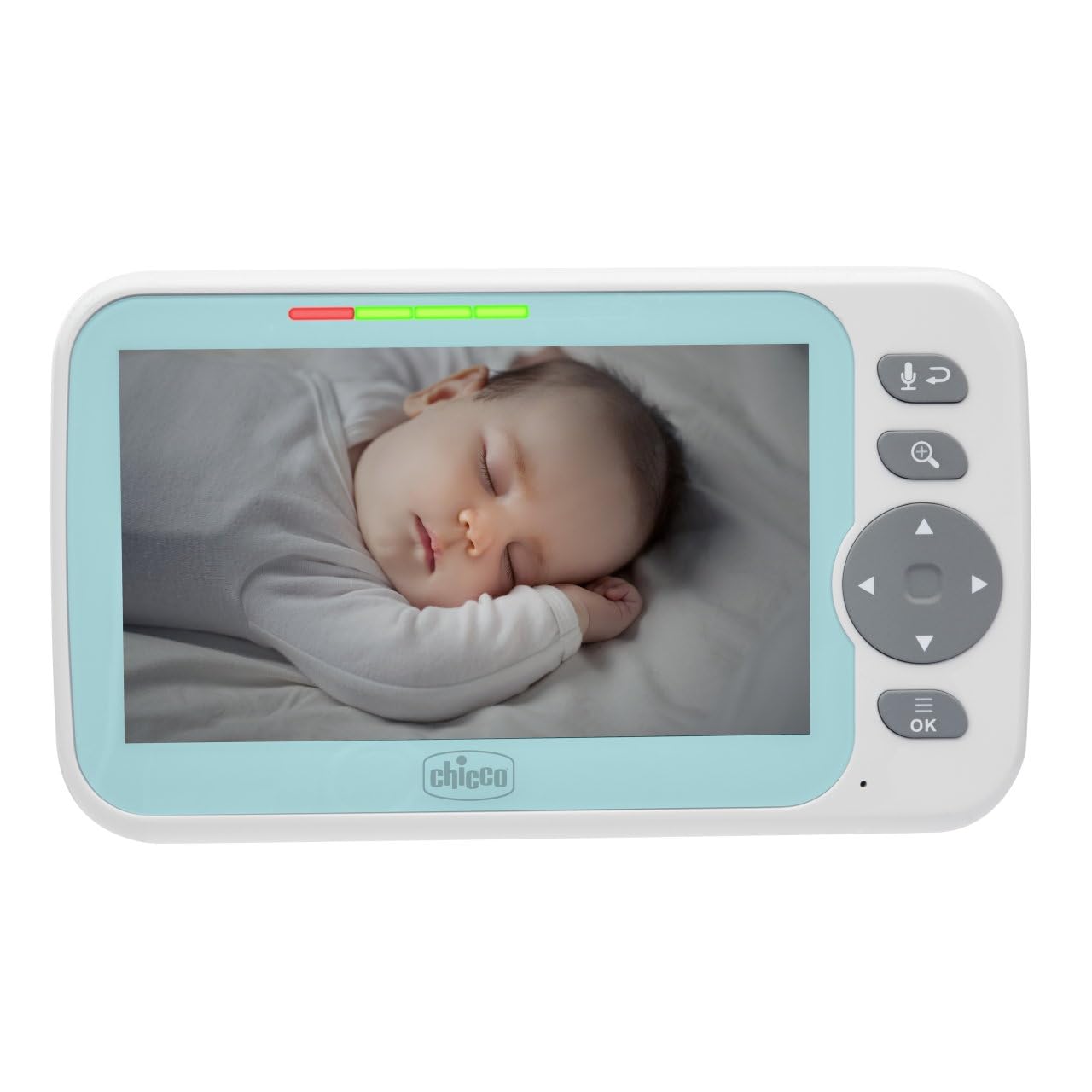 Chicco Evolution videobeebimonitor 5" ekraani, pööratava kaamera ja öönägemisega