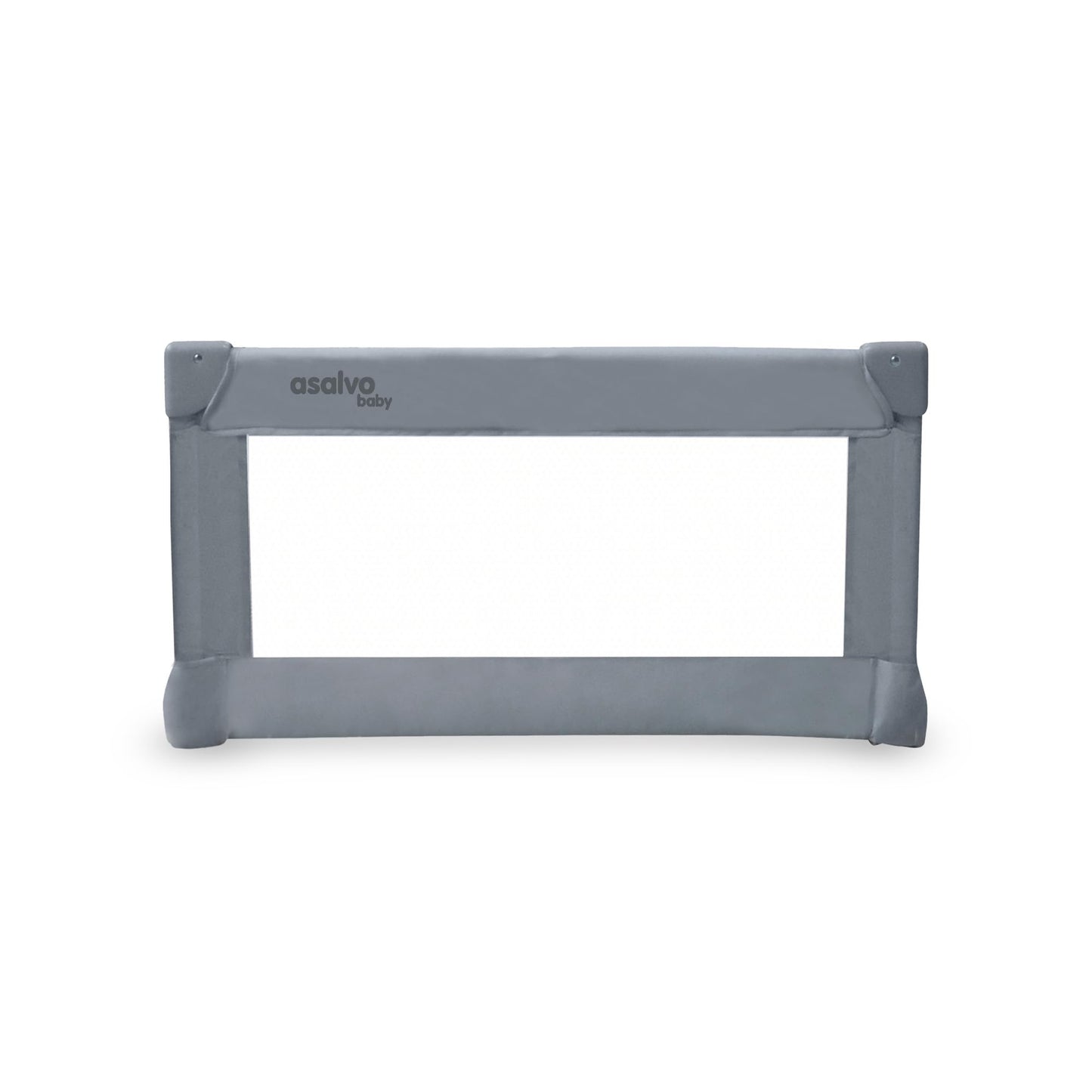 Asalvo kokkupandav ja eemaldatav voodipiire, hall, 90 × 43,5 cm
