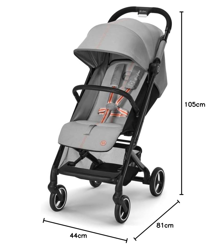 Cybex Beezy kompaktne jalutuskäru, Lava Grey