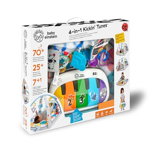 Baby Einstein 4-ühes Kickin’ Tunes muusikaline tegevusmatt ja klaveriga mängukeskus