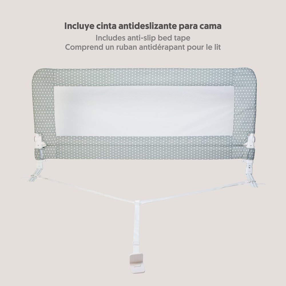 Interbaby kokkupandav voodipiire 90x70 cm, tähekujuline disain, 18 kuud – 5 aastat