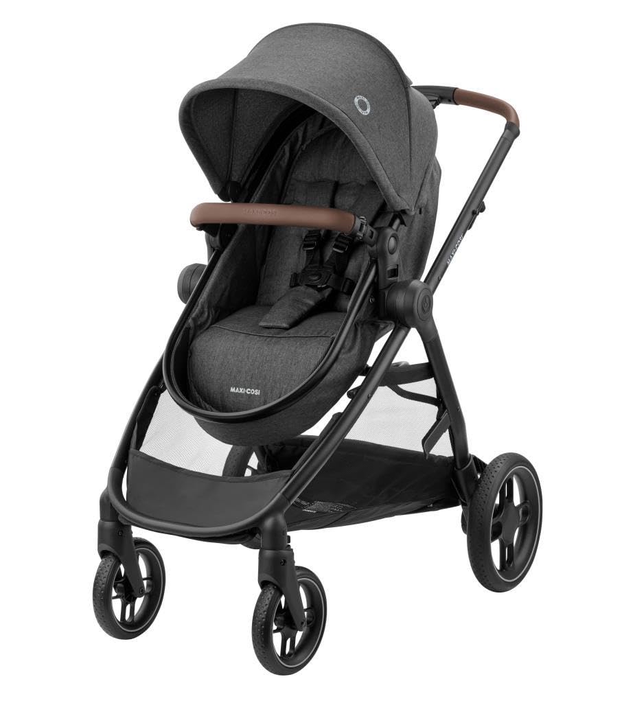 Maxi-Cosi Zelia S Trio 3in1 jalutuskäru komplekt CabrioFix S i-Size turvahälliga, tumehall