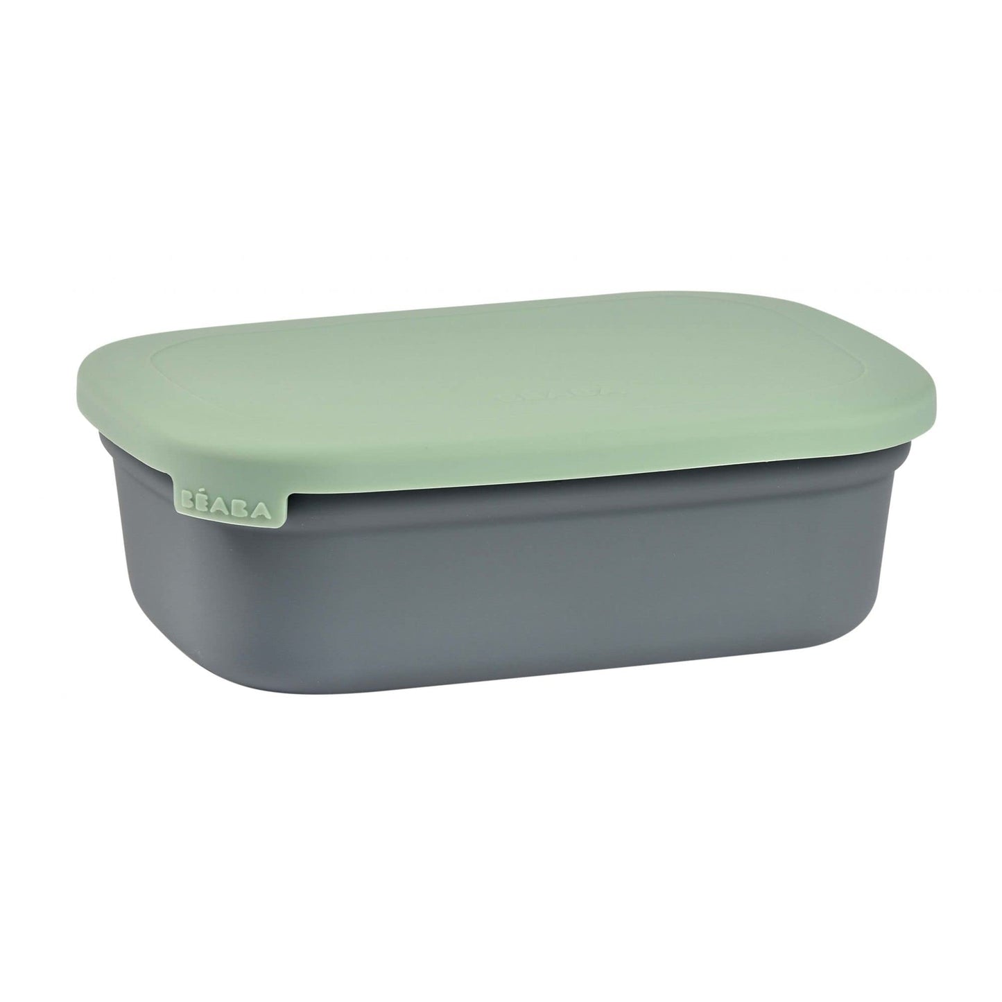 Béaba Lunchbox ceramic food container for babies, 540 ml, greenish