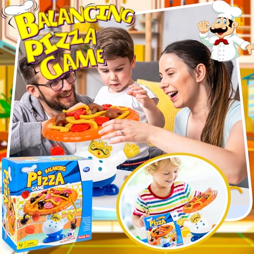 Tasakaalu game "Pizza Tower", a board game for the whole family