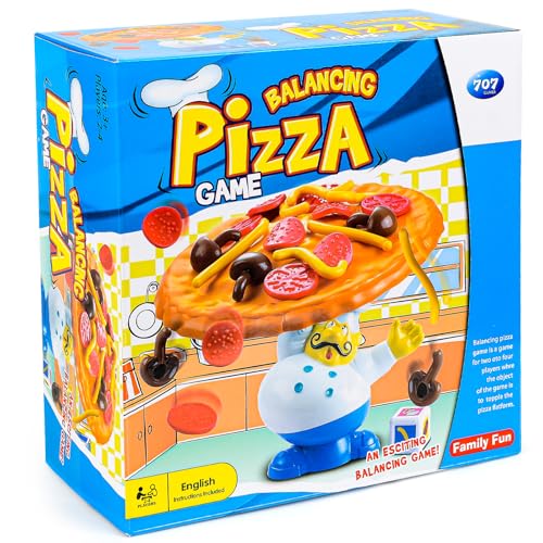 Tasakaalu game "Pizza Tower", a board game for the whole family