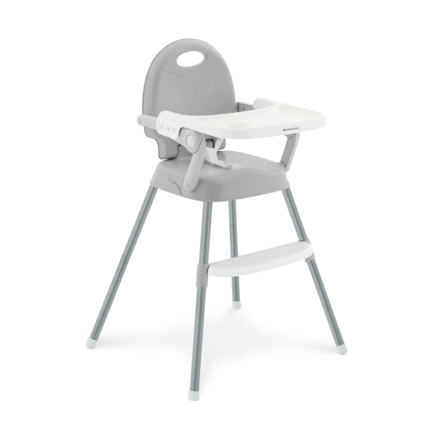 KikkaBoo SPOONY 3-in-1 söögitool, hall