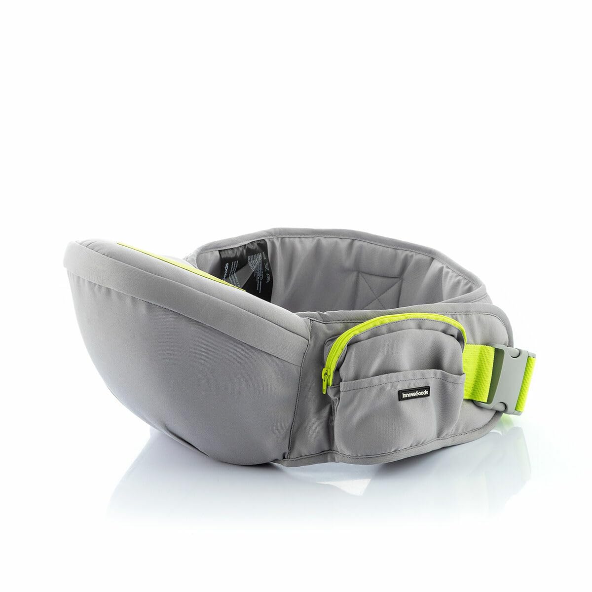 InnovaGoods ergonomic baby carrier belt with pockets, 0–3 years