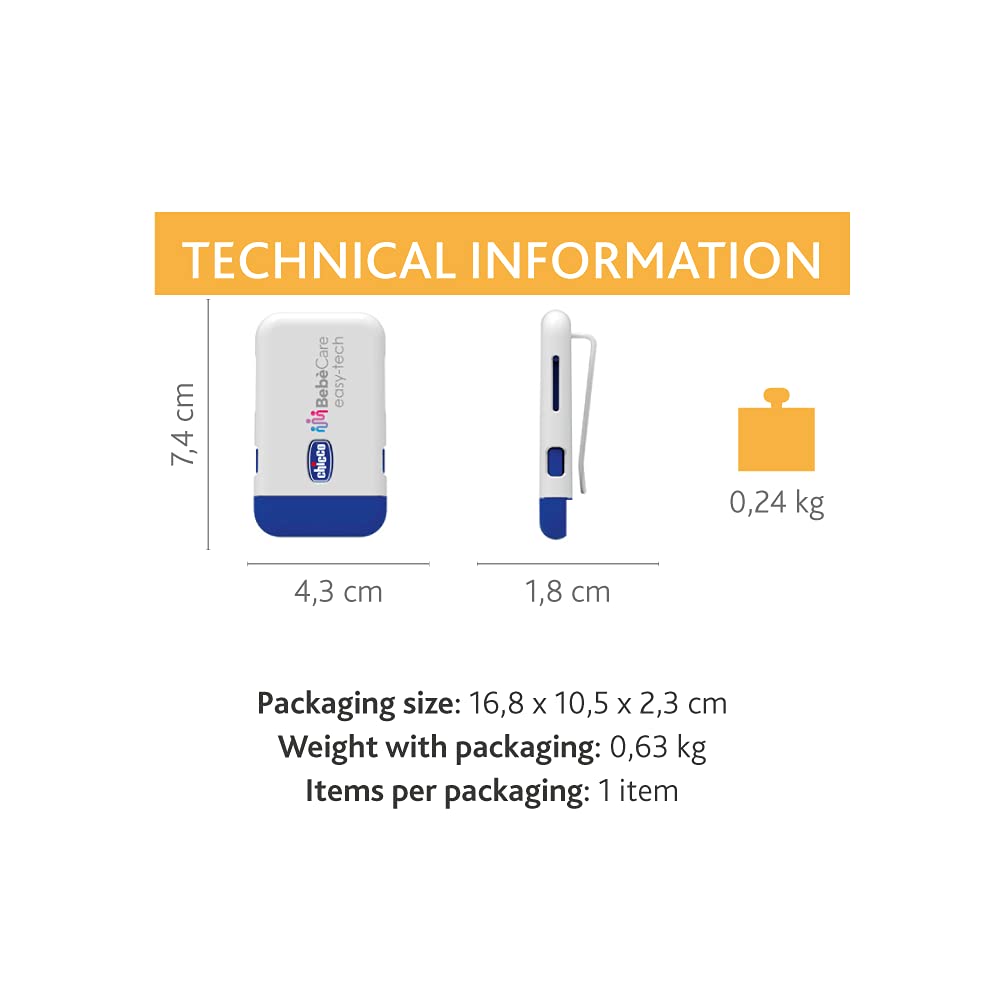 Chicco BebèCare Easy-Tech lapse unustamise vastane turvaseade