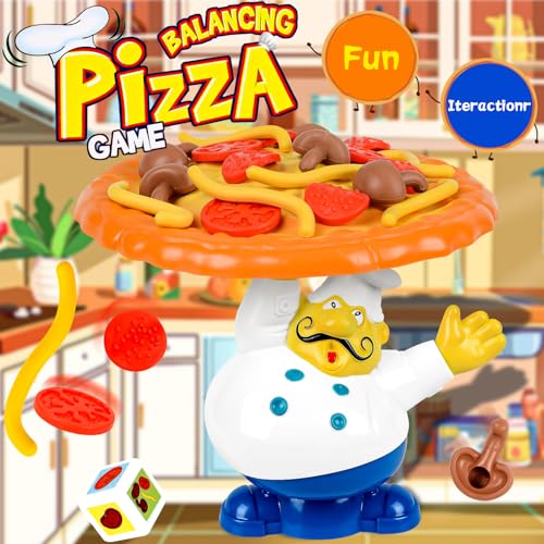 Tasakaalu game "Pizza Tower", a board game for the whole family