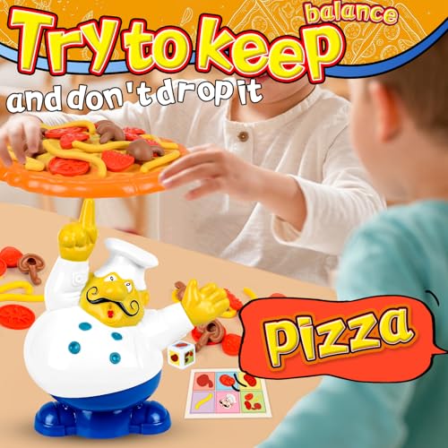Tasakaalu game "Pizza Tower", a board game for the whole family