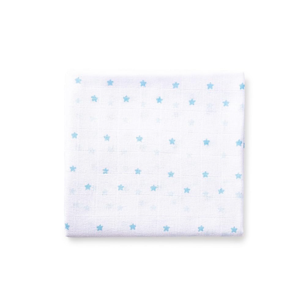 Interbaby 3-osaline musliintekkide komplekt, sinine, 80 × 80 cm, mudel 98971-01