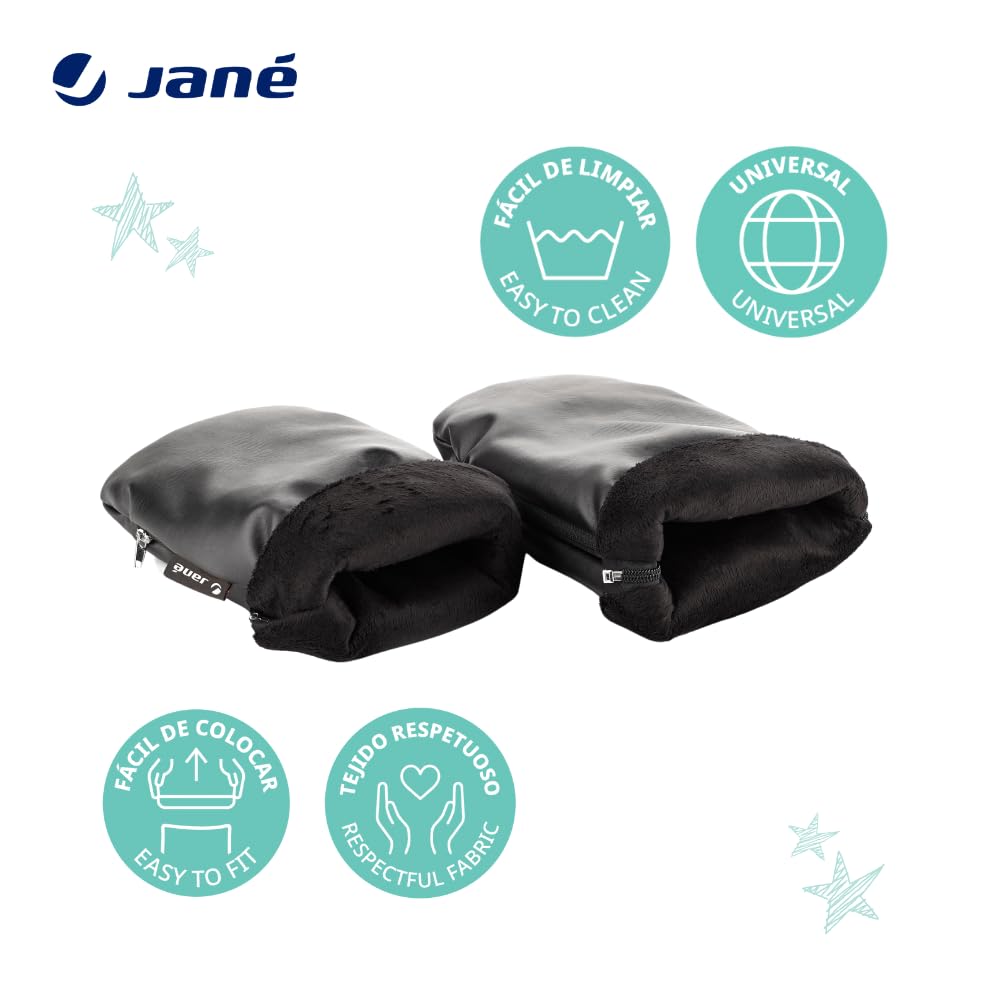 Jane veekindlad vankrikindad, must nahk