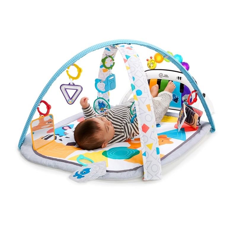 Baby Einstein 4-ühes Kickin’ Tunes muusikaline tegevusmatt ja klaveriga mängukeskus