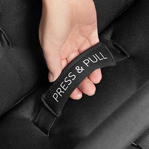 Hauck Rapid 3R kolmerattaline jalutuskäru, must, kuni 25 kg
