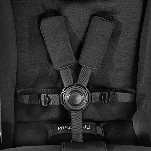 Hauck Rapid 3R kolmerattaline jalutuskäru, must, kuni 25 kg