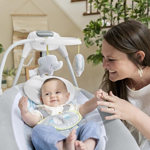 Ingenuity SimpleComfort elektriline beebikiik, 6-kiiruseline, muusika ja vibratsioon, Everston