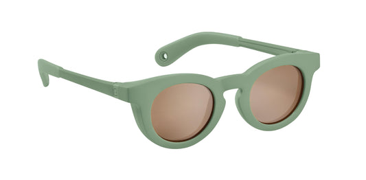 BÉABA beebipäikeseprillid 9–24 kuud, UV400 kaitse, Retro Delight Sage Green