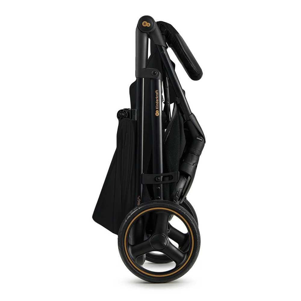 Kinderkraft Trig 3 kergkäru, must, kuni 25 kg