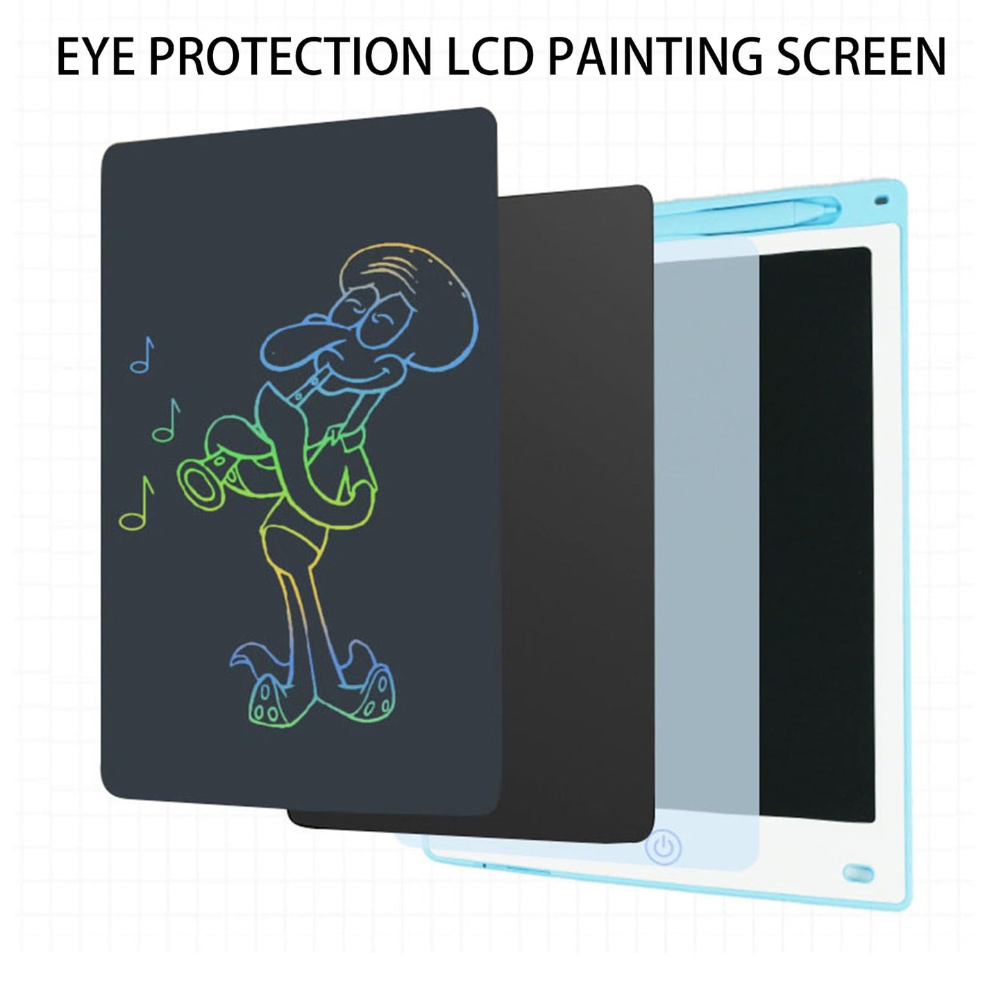 Cerioll 8.5-inch LCD drawing tablet, set of 2 pcs (blue and pink)