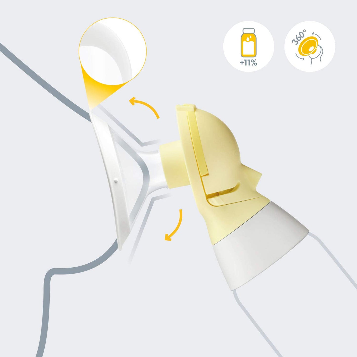 Medela PersonalFit Flex rinnapumba lehter, suur, 27 mm, 2 tk