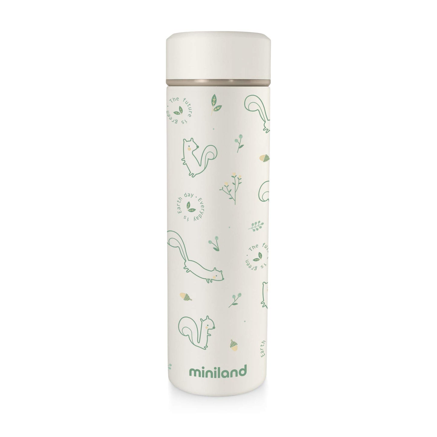 Miniland termostoitukarp beebile, 450 ml, mitmevärviline, roheline