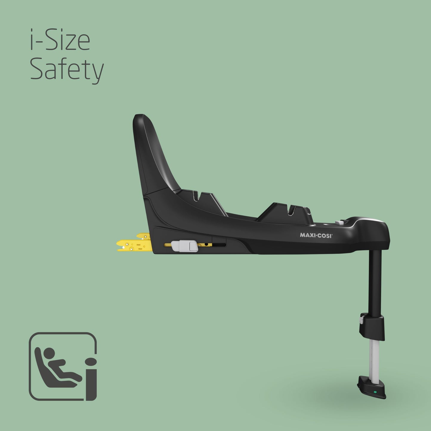 Maxi-Cosi FamilyFix S i-Size ISOFIX alus, 0–4 a, must