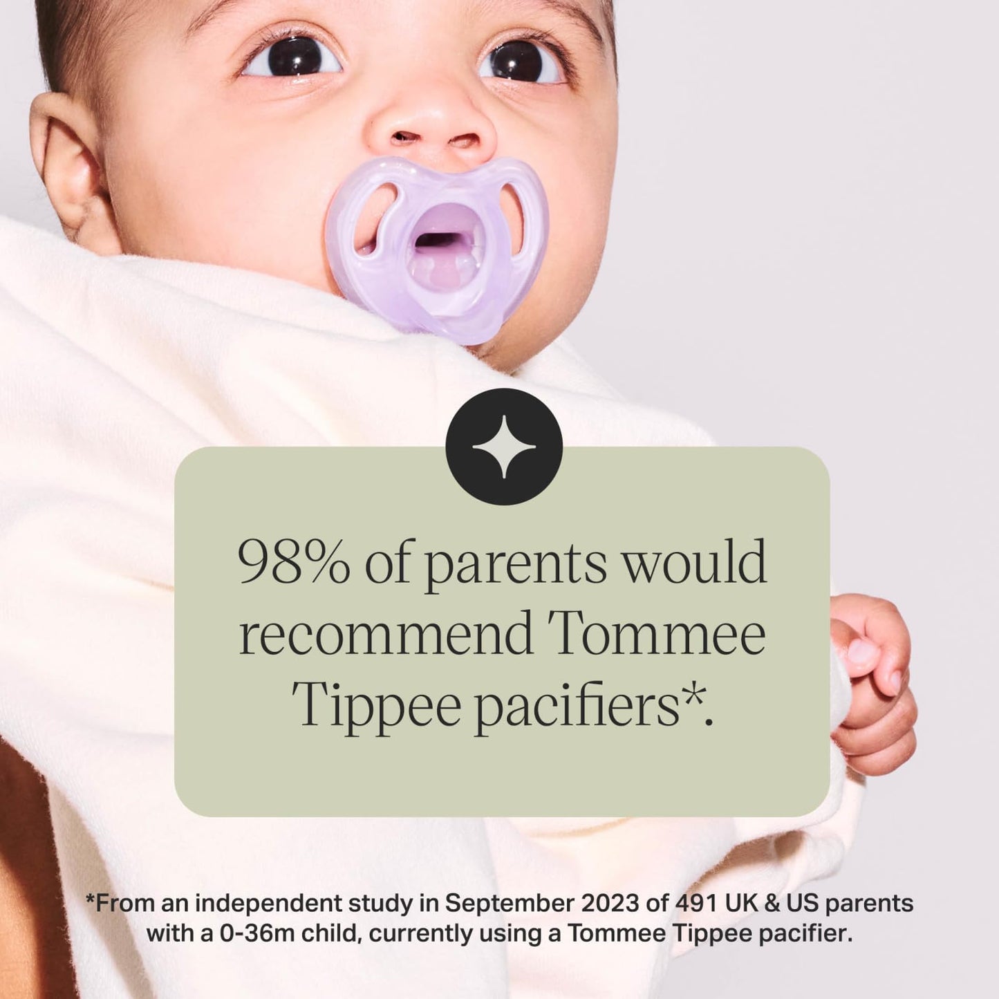 Tommee Tippee Ultra-Light silikoonluttide komplekt, 0–6 kuud, 4 tk, sinine/roheline/läbipaistev