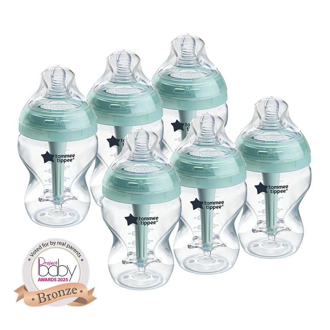 Tommee Tippee Advanced Anti-Colic koolikutevastane lutipudel, 260 ml, 6 tk komplektis